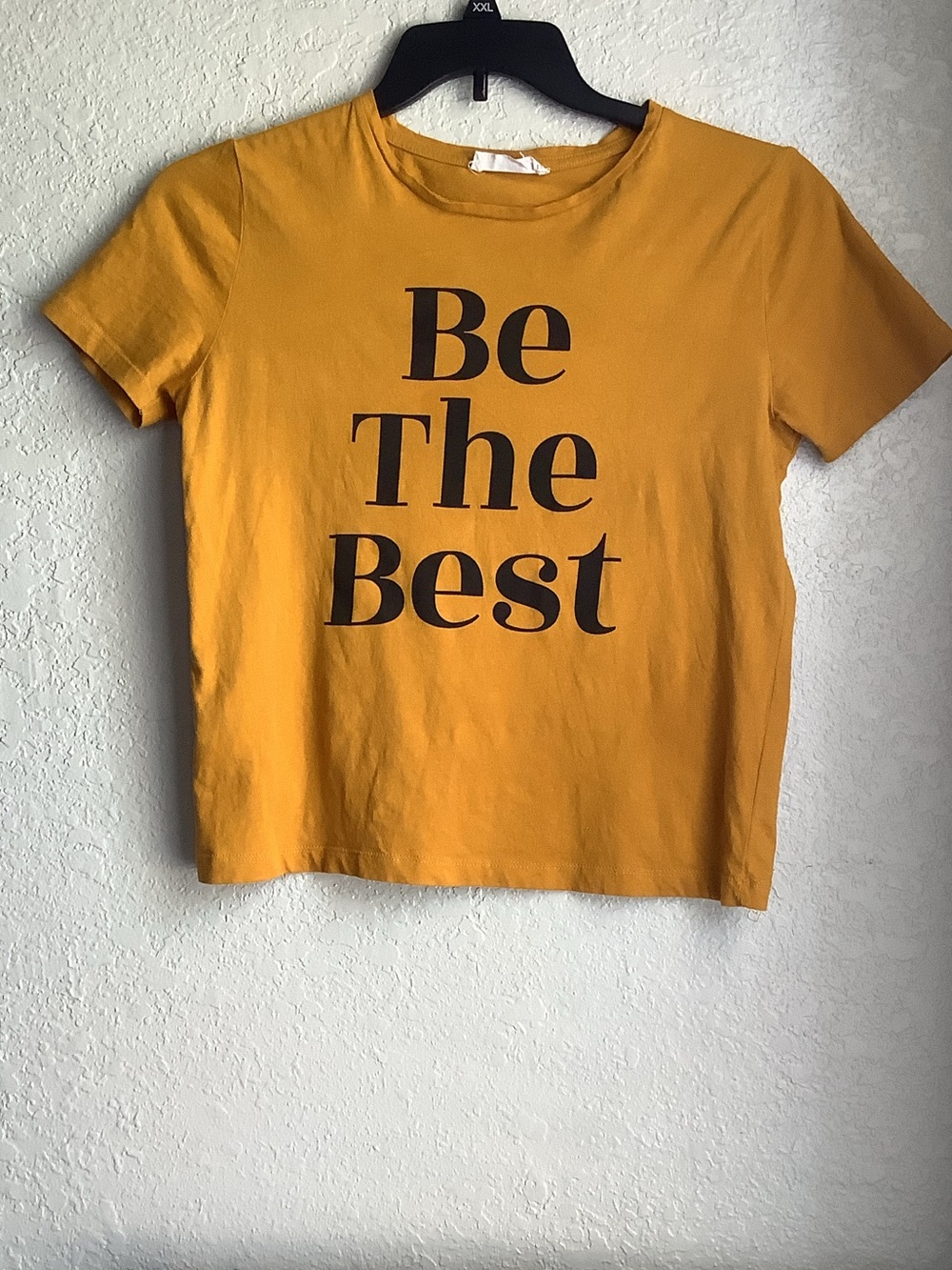 Mango Mustard Graphic 'Be The Best' Short Sleeve Tee